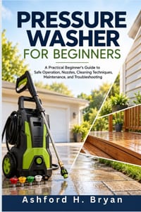 Pressure Washer for Beginners: A Practical Beginner's Guide to Safe Operation, Nozzles, Cleaning Techniques, Maintenance, and Troubleshooting cover
