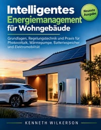 Intelligentes Energiemanagement für Wohngebäude: Grundlagen, Regelungstechnik und Praxis für Photovoltaik, Wärmepumpe, Batteriespeicher und Elektromob cover