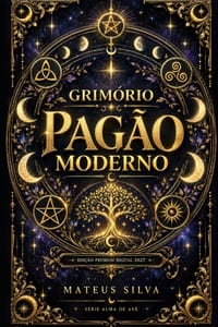 Grimório Pagão Moderno: Símbolos, Ciclos e Práticas Conscientes para uma Espiritualidade Natural cover