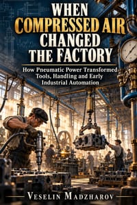 When Compressed Air Changed the Factory: How Pneumatic Power Transformed Tools, Handling and Early Industrial Automation cover