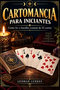 Cartomancia Para Iniciantes: Como ler o baralho comum de 52 cartas cover