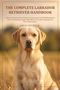 The Complete Labrador Retriever Handbook: A Step-by-Step Guide to Puppy Training, Loose-Leash Walking, Nutrition, and Raising an Eager, Well-Behaved F cover