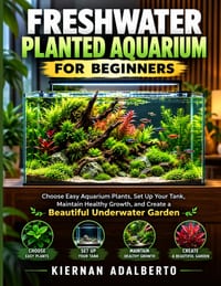 Freshwater Planted Aquarium for Beginners: Choose Easy Aquarium Plants, Set Up Your Tank, Maintain Healthy Growth, and Create a Beautiful Underwater G cover