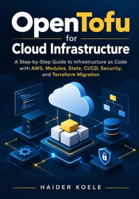 OpenTofu for Cloud Infrastructure: A Step-by-Step Guide to Infrastructure as Code with AWS, Modules, State, CI/CD, Security, and Terraform Migration cover