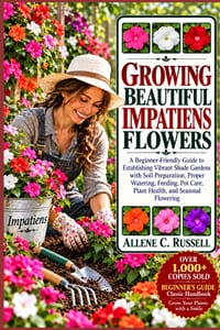 Growing Beautiful Impatiens Flowers: A Beginner-Friendly Guide to Establishing Vibrant Shade Gardens with Soil Preparation, Proper Watering, Feeding, cover