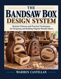 The Bandsaw Box Design System: Modular Patterns and Practical Techniques for Designing and Building Original Wooden Boxes cover