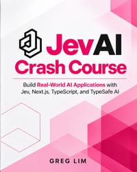 Jev AI Crash Course: Build Real-World AI Applications with Jev and TypeSafe AI cover