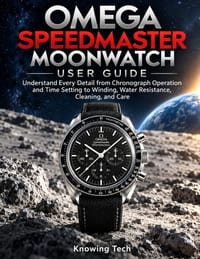 Omega Speedmaster Moonwatch User Guide: Understand Every Detail from Chronograph Operation and Time Setting to Winding, Water Resistance, Cleaning, an cover