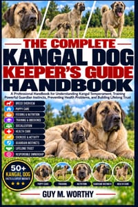 The Complete Kangal Dog Keeper's Guide Handbook: A Professional Handbook for Understanding Kangal Temperament, Training Powerful Guardian Instincts, P cover