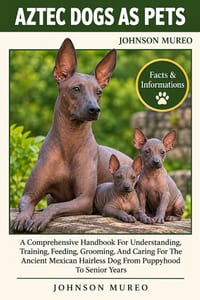 Aztec Dogs as Pets: A Comprehensive Handbook For Understanding, Training, Feeding, Grooming, And Caring For The Ancient Mexican Hairless Dog From Pupp cover