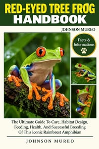 Red-Eyed Tree Frog Handbook: The Ultimate Guide To Care, Habitat Design, Feeding, Health, And Successful Breeding Of This Iconic Rainforest Amphibian cover