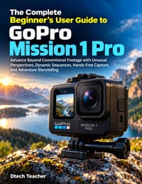 The Complete Beginner's User Guide to GoPro Mission 1 Pro: Advance Beyond Conventional Footage with Unusual Perspectives, Dynamic Sequences, Hands-Fre cover