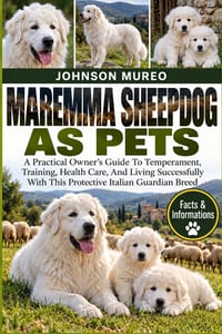 Maremma Sheepdog as Pets: A Practical Owner's Guide To Temperament, Training, Health Care, And Living Successfully With This Protective Italian Guardi cover