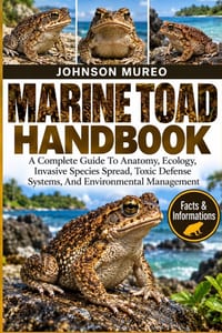 Marine Toad Handbook: A Complete Guide To Anatomy, Ecology, Invasive Species Spread, Toxic Defense Systems, And Environmental Management cover
