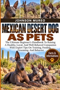 Mexican Desert Dog as Pets: The Ultimate Beginner's Handbook To Raising A Healthy, Loyal, And Well-Behaved Companion With Expert Tips On Training, Fee cover