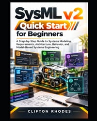 SysML v2 Quick Start for Beginners: A Step-by-Step Guide to Systems Modeling, Requirements, Architecture, Behavior, and Model-Based Systems Engineerin cover