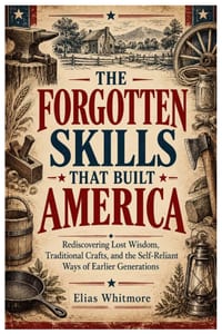 The Forgotten Skills That Built America: Rediscovering Lost Wisdom, Tradisional Crafts, And The Self-Reliant Ways Of Earlier Generations cover