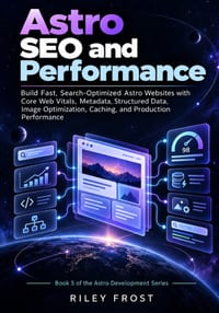 Astro SEO and Performance: Build Fast, Search-Optimized Astro Websites with Core Web Vitals, Metadata, Structured Data, Image Optimization, Caching, a cover