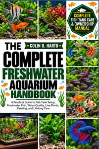 The Complete Freshwater Aquarium Handbook: A Practical Guide to Fish Tank Setup, Freshwater Fish, Water Quality, Live Plants, Feeding, and Lifelong Ca cover