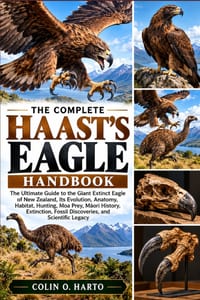 The Complete Haast's Eagle Handbook: The Ultimate Guide to the Giant Extinct Eagle of New Zealand, Its Evolution, Anatomy, Habitat, Hunting, Moa Prey, cover
