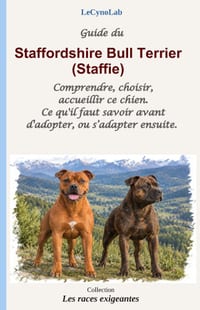 Guide du Staffordshire Bull Terrier (Staffie): Comprendre, choisir, accueillir ce chien. Ce qu'il faut savoir avant d'adopter, ou s'adapter ensuite. cover