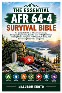 The Essential Afr 64-4 Survival Bible: The Complete Guide to Wilderness Survival, Emergency Preparedness, Essential Gear, Finding Safe Water, Building cover