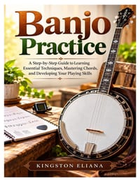 Banjo Practice: A Step-by-Step Guide to Learning Essential Techniques, Mastering Chords, and Developing Your Playing Skills cover