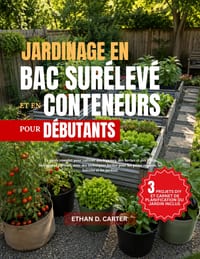 Jardinage En Bac Surélevé Et En Conteneurs Pour Débutants: Le guide complet pour cultiver des légumes, des herbes et des fruits biologiques chez soi, cover