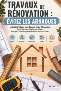 Travaux de Rénovation: Évitez les Arnaques: Le Guide Pratique pour Réussir Votre Rénovation: Devis, Artisans, Malfaçons, Litiges. Protégez Votre Budge cover