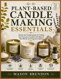 Plant-Based Candle Making Essentials: Master the Fundamentals of Crafting Eco-Conscious Candles with Natural Wax Blends and Fragrance Options cover