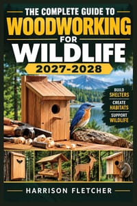 The Complete Guide to Woodworking for Wildlife 2027-2028: Build Birdhouses, Nesting Shelters, Bat Roosts, and Backyard Habitats with Practical Plans, cover