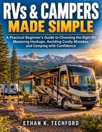 RVs & Campers Made Simple: A Practical Beginner's Guide to Choosing the Right RV, Mastering Hookups, Avoiding Costly Mistakes, and Camping with Confid cover