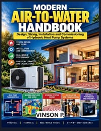 Modern Air-To-Water Handbook: Design, Sizing, Installation and Commissioning of Hydronic Heat Pump Systems cover