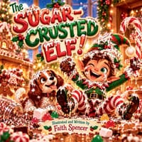 The Sugar-Crusted Elf: A Silly, Sticky Christmas Adventure Full of Giggles, Gumdrops, and Mischief! cover