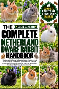 The Complete Netherland Dwarf Rabbit Handbook: The Complete Guide to Raising Happy, Healthy, and Well-Behaved Netherland Dwarf Rabbits Through Proper cover