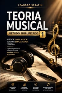 Teoria Musical Simplificado: Este método tem como objetivo te apresentar a teoria musical de uma forma clara e o mais simples possível cover