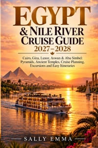 Egypt & Nile River Cruise Guide 2027-2028: Cairo, Giza, Luxor, Aswan & Abu Simbel: Pyramids, Ancient Temples, Cruise Planning, Excursions and Easy Iti cover