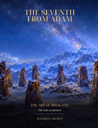 The Seventh From Adam: The Art of Book One: The Oath on Hermon cover
