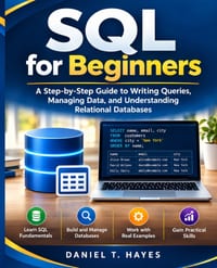 SQL for Beginners: A Step-by-Step Guide to Writing Queries, Managing Data, and Understanding Relational Databases cover