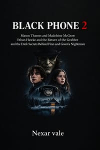 Black Phone 2: Mason Thames and Madeleine McGraw Ethan Hawke and the Return of the Grabber and the Dark Secrets Behind Finn and Gwen's Nightmare cover