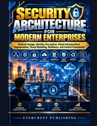 Security Architecture for Modern Enterprises: Network Design, Identity, Encryption, Cloud Infrastructure, Segmentation, Threat Modeling, Resilience, a cover