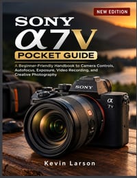 SONY a7 V POCKET GUIDE: A Beginner-Friendly Handbook to Camera Controls, Autofocus, Exposure, Video Recording, and Creative Photography cover