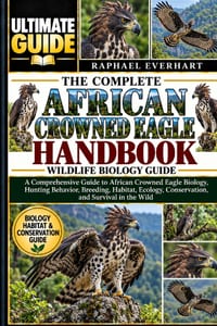 The Complete African Crowned Eagle Handbook: WILDLIFE BIOLOGY GUIDE: A Comprehensive Guide to African Crowned Eagle Biology, Hunting Behavior, Breedin cover