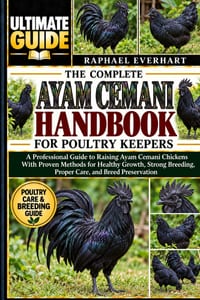 The Complete Ayam Cemani Handbook for Poultry Keepers: A Professional Guide to Raising Ayam Cemani Chickens With Proven Methods for Healthy Growth, St cover