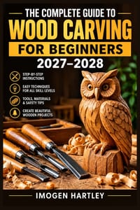 The Complete Guide to Wood Carving for Beginners 2027-2028: Essential Tools, Safe Knife Techniques, Easy Whittling Projects, Creative Patterns, and Sm cover