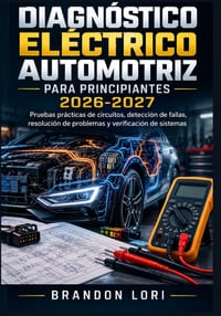 Diagnóstico Eléctrico Automotriz Para Principiantes 2026-2027: Pruebas prácticas de circuitos, detección de fallas, resolución de problemas y verifica cover