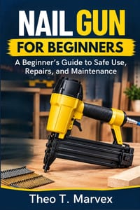 Nail Gun For Beginners: A Beginner's Guide to Safe Use, Repairs, and Maintenance cover