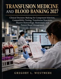 Transfusion Medicine And Blood Banking 2027: Clinical Decision-Making for Component Selection, Compatibility Testing, Transfusion Reactions, Massive H cover