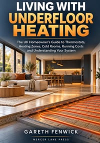 Living With Underfloor Heating: The UK Homeowner's Guide to Thermostats, Heating Zones, Cold Rooms, Running Costs and Understanding Your System cover