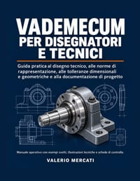 Vademecum per disegnatori e tecnici: Guida pratica al disegno tecnico, alle norme di rappresentazione, alle tolleranze dimensionali e geometriche e al cover